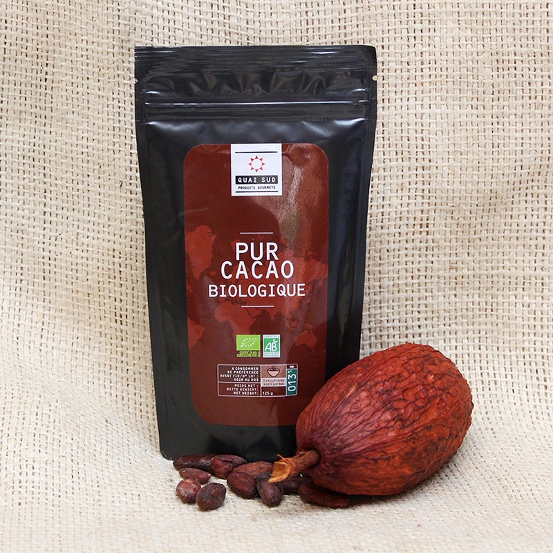 Quai Sud Pur Cacao Bio Zipbeutel