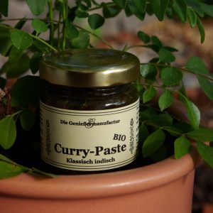 Curry-Paste klassisch indisch Bio im Glas