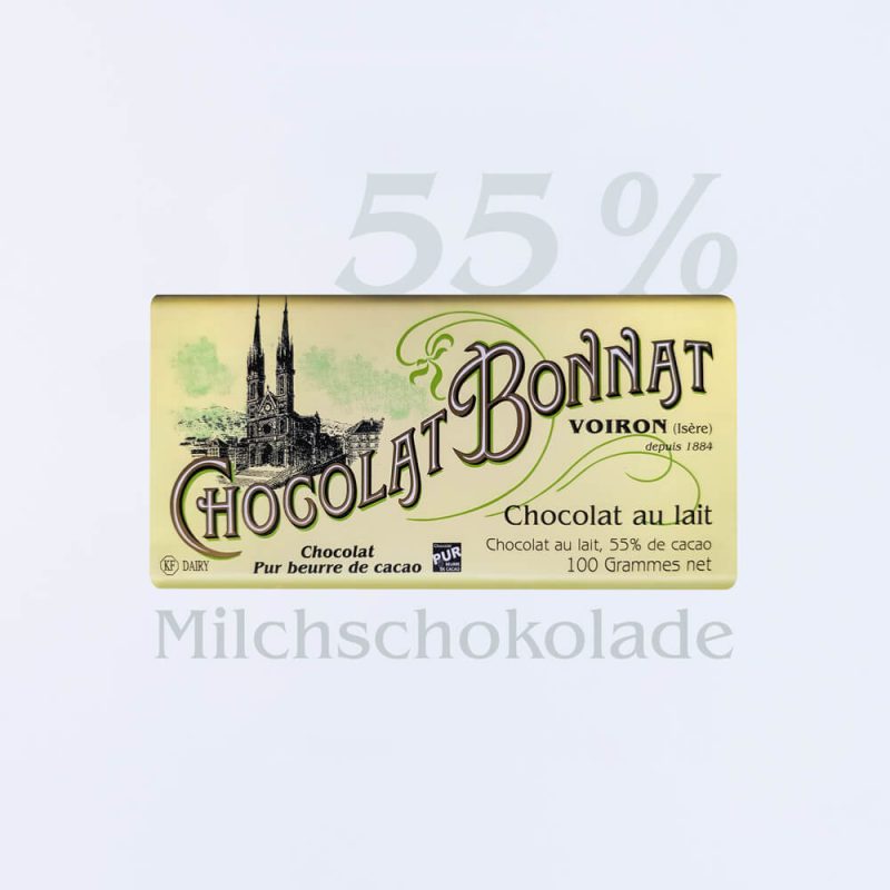 Bonnat Milchschokolade 55 %