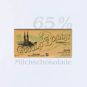 Bonnat Milchschokolade Java 65 %